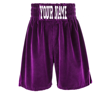 Pantalones cortos de boxeo suaves para hombre de alta calidad al por mayor del fabricante de Pakistán logotipo personalizado venta en línea Equipo de Boxeo - Product Image 6