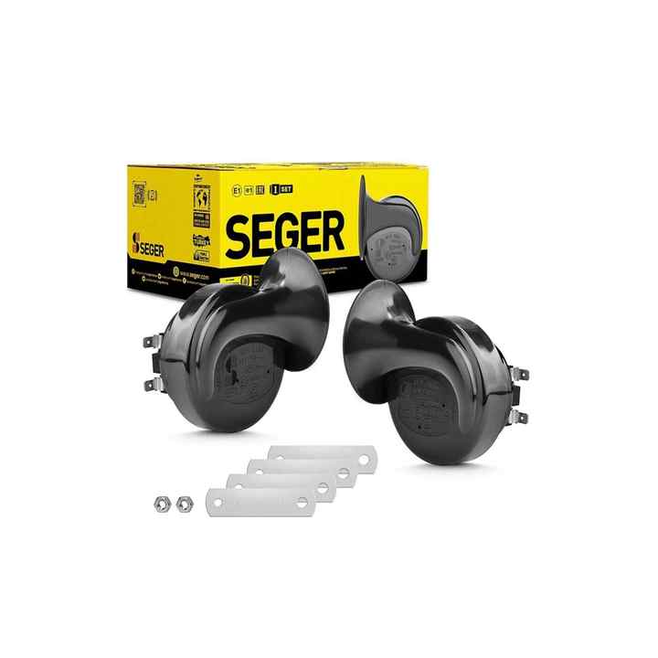 Seger 12 Volt Double Plug Snail Dadat Horn