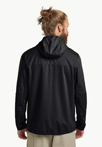 Chaqueta suave para hombre con logotipo personalizado, chaqueta ligera transpirable para exteriores para hombre, cuello redondo seco silencioso - Product Image 2
