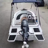 Bateau de sport de vitesse de luxe personnalisable/Yacht avec coque en aluminium Factory-Sold Premium Rowing Boat