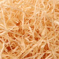 Remplissage d'emballage protecteur 100g, papier de remplissage pour boîte cadeau, papier froissé coupé en tranches, raphia pour la décoration de panier cadeau