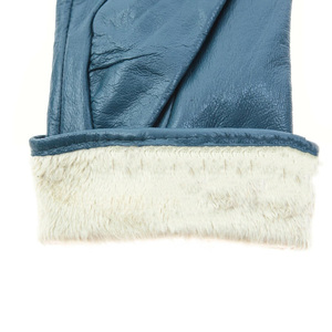 Conception personnalisée en cuir de mouton Gants d'hiver isolés et chauds Meilleure vente Gants d'habillage décontractés respirants et coupe-vent pour femmes - Product Image 3