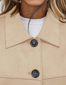 Veste d'extérieur respirante pour femme, tendance, de bonne qualité, avec logo personnalisé, veste décontractée lourde - Product Image 4