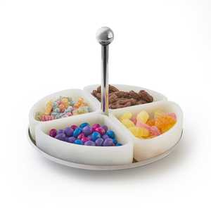 Unique Dry Fruits Serving Bowl Decorative Salad Bowl Metal Salad Bowl Server Set Eco-Friendly American Style Polished <b>Dinnerware</b> - Product Image 4