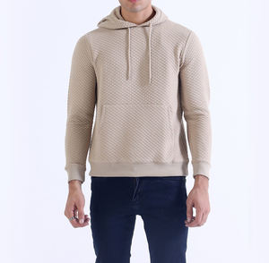 Sudadera con capucha de alta calidad, jersey de lana gruesa de gran tamaño, suelta, personalizada, 350gsm, sudadera recortada, sudaderas con capucha de talla grande para hombre - Product Image 1