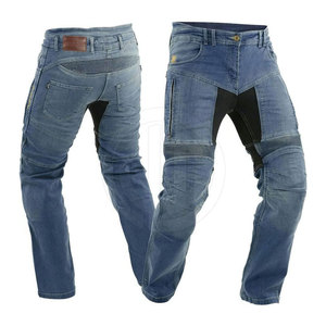 Premium Motorbike <b>Jeans</b> Pant Strong Comfortable Casual <b>Button</b> <b>Fly</b> Breathable Eco-Friendly Lightweight for Road Use - Product Image 3