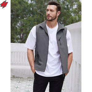 Chalecos de lana de invierno para hombre, chalecos gruesos y cálidos, prendas de vestir informales, chalecos térmicos Softshell, chaqueta sin mangas para hombre, ropa - Product Image 4