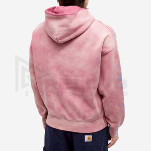 เสื้อพูลโอเวอร์ทรงหลวมสไตล์วินเทจสำหรับผู้ชาย ผ้าคอตตอน 100% น้ำหนักมาก ใส่สบาย เหมาะกับฤดูใบไม้ผลิ แพ็ค 2 ชิ้น รับผลิตแบบ ODM - Product Image 3