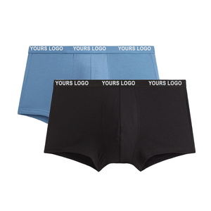 Calzoncillos y Bóxers para hombre a precio barato, calzoncillos de buena absorción para hombre, 93% poliéster, 7% licra, logotipo personalizado, ropa interior de algodón para hombre - Product Image 1