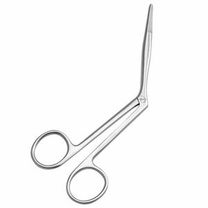 Ciseaux nasaux de qualité chirurgicale Finition de 18 cm Lame en acier inoxydable allemande coudée polonaise Ciseaux nasaux en carbure de tungstène - Product Image 2