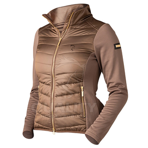 Chaqueta de equitación OEM personalizada para mujer, chaqueta impermeable a prueba de viento para mujer con chaquetas protectoras para montar a caballo - Product Image 1