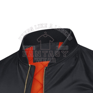 FANTASY WEAR OEM Vente en gros de vestes bomber personnalisées de haute qualité pour hommes, streetwear, vestes bomber à capuche surdimensionnées, vestes bomber de course - Product Image 4