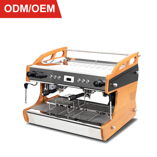 Commercial Automatic Espresso Coffee Machine 9 Bar Pressure Multifunction Stainless Steel Milk Frother for Hotel Office Business