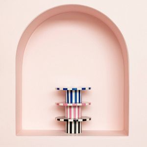 Incrustaciones de resina con incrustaciones de hueso estilo Ins económicas, soporte para pastel hecho a mano no tóxico ecológico, pieza elegante para servir para bodas - Product Image 5