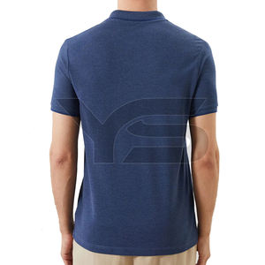 Diseño informal de botones para hombres para Polos Tela de Jersey transpirable Suministro ODM Polos con opciones multicolores - Product Image 5