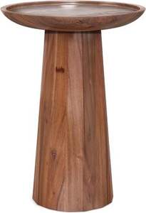 New Arrival Round Side Table Natural Wood Restaurant Gifting <b>Accessories</b> Shelves Art Work Handmade Customized - Product Image 6