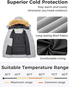 Moda artículo caliente ropa de calle al aire libre invierno logotipo personalizado de alta calidad de lona Stand Collar High Street Puffer chaqueta para hombres - Product Image 3