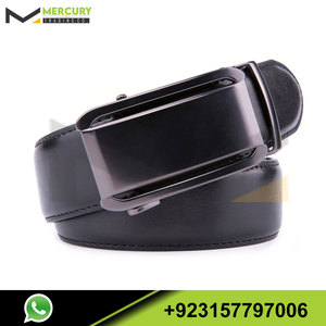 เข็มขัดหนังสำหรับผู้ชายชุดเดรสเข็มขัดอัตโนมัติสำหรับผู้ชายอุปกรณ์เสื้อผ้าปรับแต่งได้ - Product Image 4