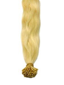 Extensiones de cabello humano puro de color Natural de Punta I de grado orgánico virgen indio de vendedores - Product Image 2