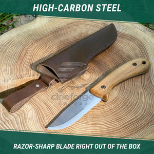 Couteaux de chasse de qualité supérieure en matériau durable de couleur unie, couteaux de chasse au style unique - Product Image 6