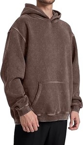 Sudadera con Capucha Vintage para Hombre, con Forro Polar Suave, Corte Regular, Diseño Moderno de Ropa Urbana, Impresión Digital Otoñal para Uso Diario - Product Image 2