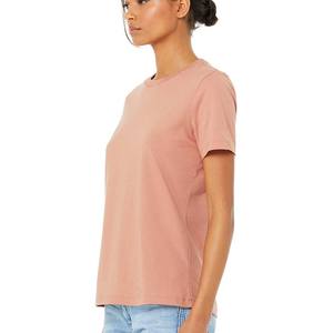 Custom Made Special <b>Lady</b> Crew Neck Plain <b>T</b>-<b>shirt</b> <b>for</b> <b>Summer</b> - Product Image 5