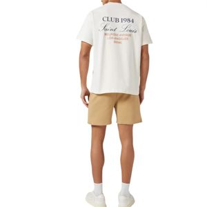 Maglietta stampata GSM Kream DTF 280 in cotone Terry francese | T-shirt streettwear americana oversize da uomo | T-shirt grafica retrò