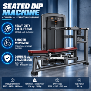 Attrezzatura per l'allenamento pettorale con selezione del peso ad alta stabilità BN per palestre e centri benessere, macchina per chest press orizzontale. - Product Image 3