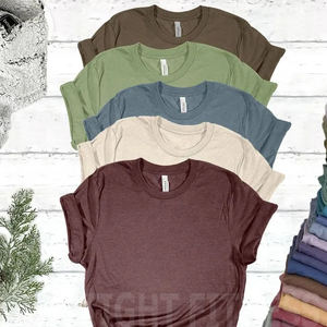 Camiseta Bella Canvas sin Etiqueta, Etiquetas Personalizadas Planas - Product Image 5