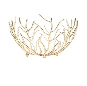 Cuenco redondo de aluminio plateado para decoración de mesa de comedor y Hogar y decoración de mesa - Product Image 6