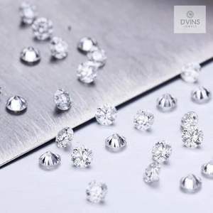 B2B D'VINS JEWELS Diamant blanc en vrac 0.9-1.25 MM Diamant naturel DEF Couleur VVS1 VVS2 Pureté polie avec coupe étoile - Product Image 3