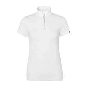 Camisetas de equitación con logotipo personalizado OEM para mujer, camisetas ecuestres de algodón, ropa de jinete de estilo occidental para eventos de equitación - Product Image 1