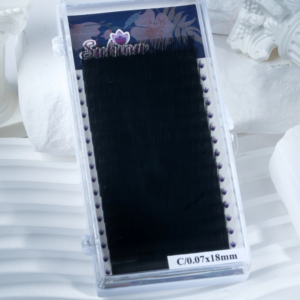 ถาดต่อขนตาปลอมยาว0.05-0.07มม. อุปกรณ์ขนตาขนมินนุ่มฟู8-15มม. - Product Image 1