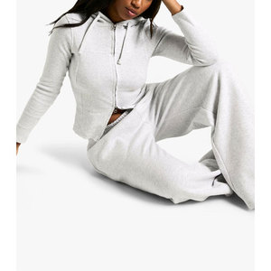 ชุดวอร์มสองชิ้นสำหรับผู้หญิงชุดวอร์มลำลองดีไซน์ใหม่ออกแบบได้ตามต้องการ - Product Image 3