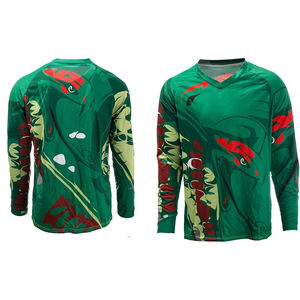 Top Trending Custom MTB Jersey Ropa deportiva Sublimación transpirable Diseño impreso y logotipo bordado - Product Image 6