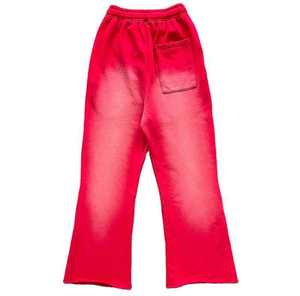 Pantalon de jogging sport masculin, coupe ample, imprimé en molleton de coton mi-lourd, jambe large, coupe régulière, pour homme - Product Image 3