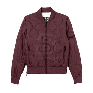 Último estilo 2025 invierno cálido hecho a medida chaquetas de bombardero de las mujeres al por mayor de calidad superior chaquetas de bombardero de las mujeres - Product Image 1