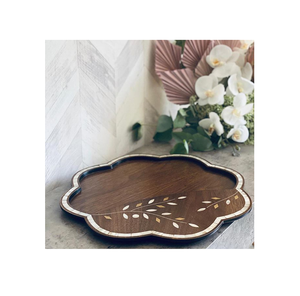 Handmade Wood and <b>MOP</b> Chocolate Tray Kitchenware and Restaurants and Look Design Piece With <b>Sale</b> - Product Image 2