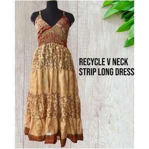 <b>Dress</b> New Arrival Luxury Long Summer Old <b>Silk</b> Nightgown Ladies Sleeping Wear Sleeveless <b>Silk</b> Women Night <b>Dress</b> - Product Image 2