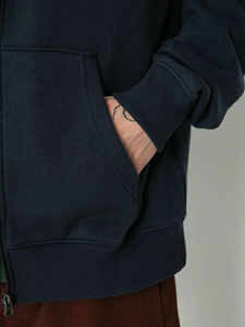 Alta calidad OEM personalizado Zip Up Hoodie venta al por mayor ropa de calle personalizada Diseño y logotipo impreso transpirable antiarrugas para unisex - Product Image 3