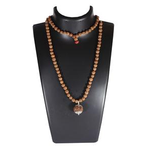 Certifié 5 Mukhi Rudraksha Bracelet Original perles népalaises positivité soulagement du Stress Aura Protection unisexe réglable sous tension - Product Image 3