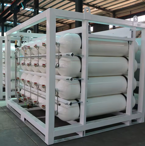 Cilindro de Almacenamiento de GNC de Alta Presión 150L 200L 250 Bar, Sistema de Cascada de Gas - Product Image 3