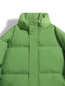 Veste matelassée pour hommes, nouveau design, blouson aviateur matelassé à la mode, bulle imperméable à double boutonnage à capuche blanche, vente en gros sur mesure - Product Image 3