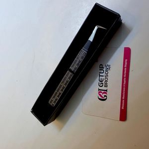 Pince à épiler GETUP BROSONS IMPEX en acier inoxydable, revêtement noir, 90 degrés, volume de préhension, précision 10 mm, pointe lisse - Product Image 3