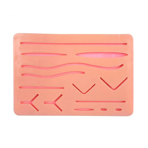 Kit de pratique de suture pour étudiants avec pince à épiler en acier inoxydable Scalpel pour la pratique de la couture sur le kit de suture de la peau - Product Image 5