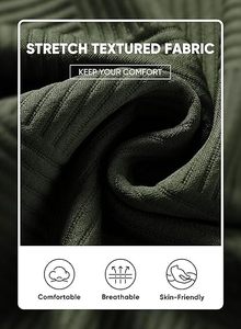 Ensembles de survêtements pour hommes Shorts Polos à fermeture éclair quart de tour Shorts de dessous Tenues de sport Ensembles de survêtements d'été Ensembles courts décontractés Confortables - Product Image 5