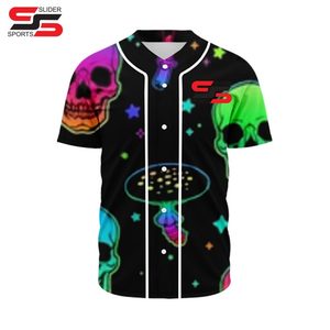 Jersey de béisbol sublimado personalizado para hombre al por mayor, uniforme de béisbol con logotipo, nombre, número, jugador - Product Image 3