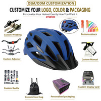 Casque de vélo urbain pour adultes, casques de vélo personnalisables, design sportif pour l'extérieur, casque de vélo intelligent pour la ville