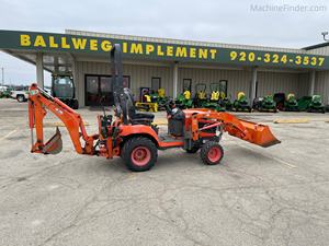 Tracteur à roues Kubota BX25D 23Hp 25Hp d'occasion, avec chargeur avant et arrière, moteur Kubota d'origine, garantie sur les roulements - Product Image 5
