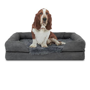 Cama para perros, espuma viscoelástica, alivio del dolor: artritis, poscirugía, cubierta lavable, aprobada por veterinarios - Product Image 1